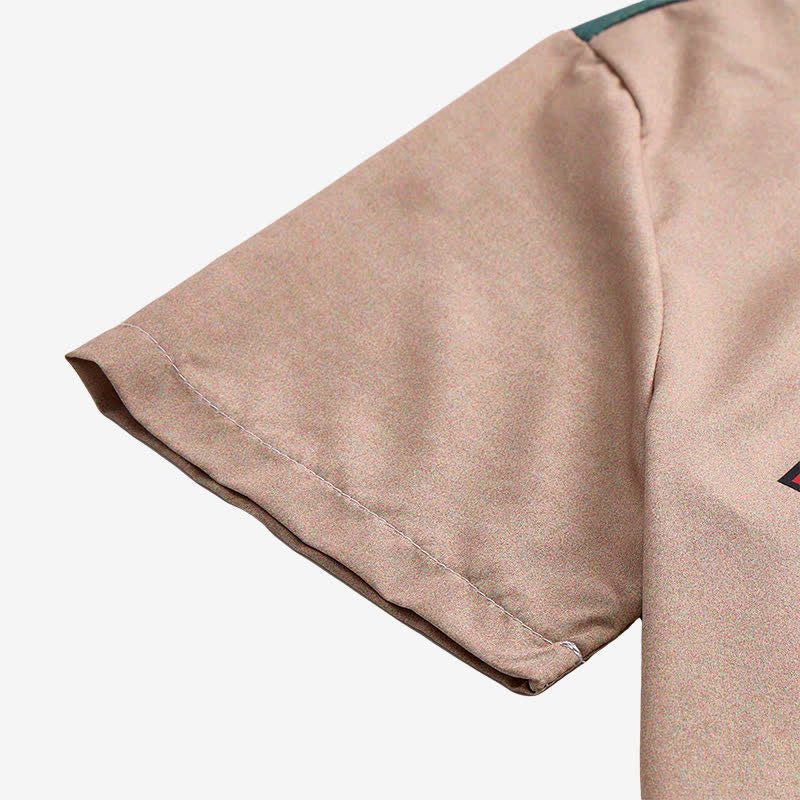Westernhemd für Herren mit Azteken-Stammesmuster und zweifarbiger Gestaltung - image 8