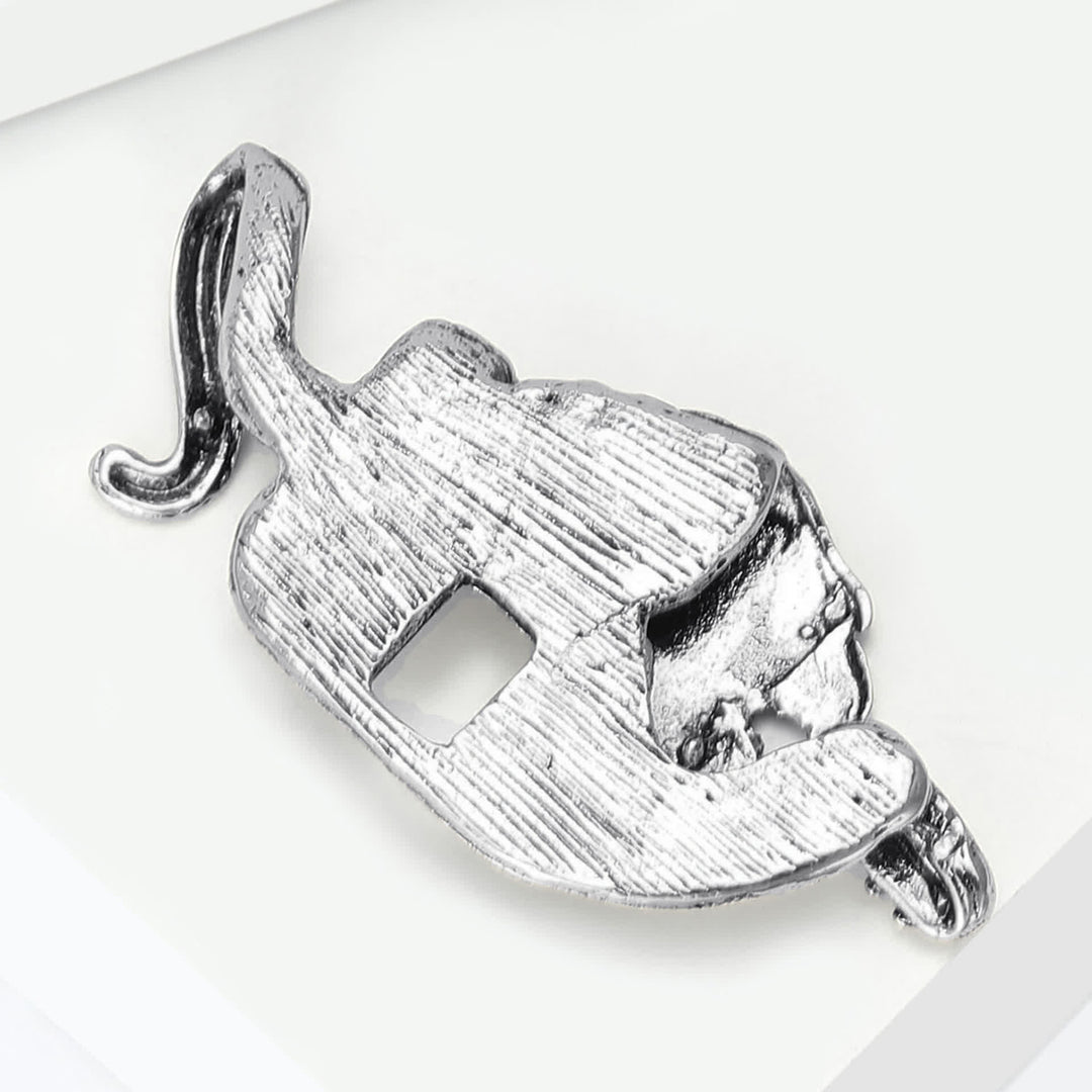 Einstecktuchhalter mit wildem Tigermotiv - image 6