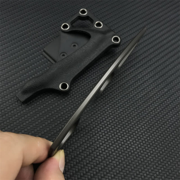 Ultraleichtes Skelett-Design-Messer, EDC-Werkzeug mit Scheide - image 3