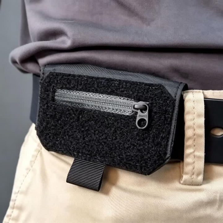 Versteckte, diebstahlsichere Reise-Bauchtasche für Reisepass und Geld - Schwarz - image 1