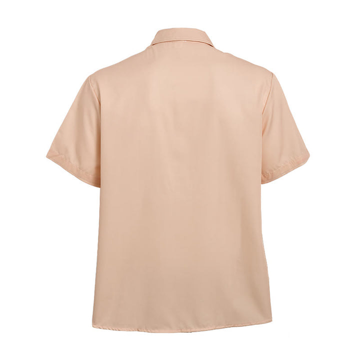 Herren-Freizeithemd mit Vintage-Lasso-Cowboy-Print und kurzen Ärmeln - image 10