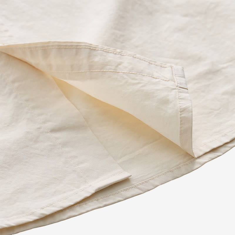 Streetwear Kurzarmhemd mit Wolkenstickerei - image 13