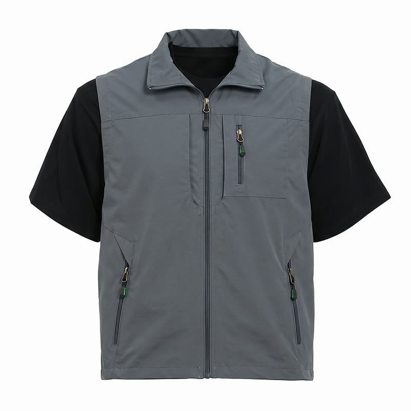 Leichte, schnelltrocknende Angelweste für Herren – ideal für Outdoor-Aktivitäten. - image 12