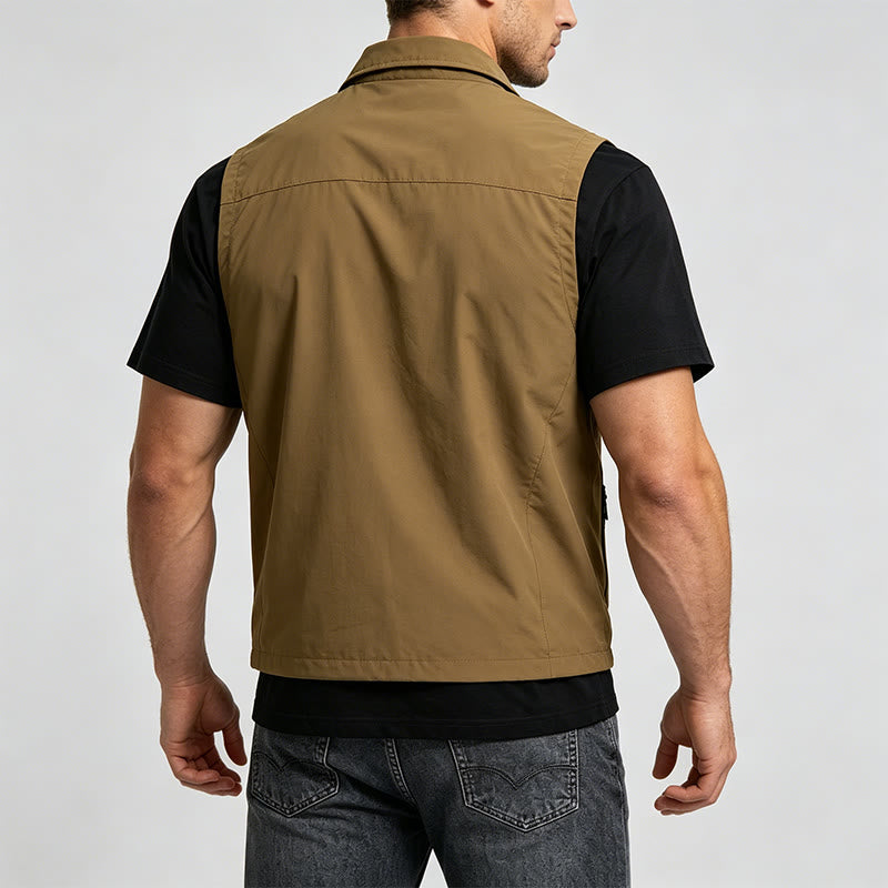 Leichte, schnelltrocknende Angelweste für Herren – ideal für Outdoor-Aktivitäten. - image 3