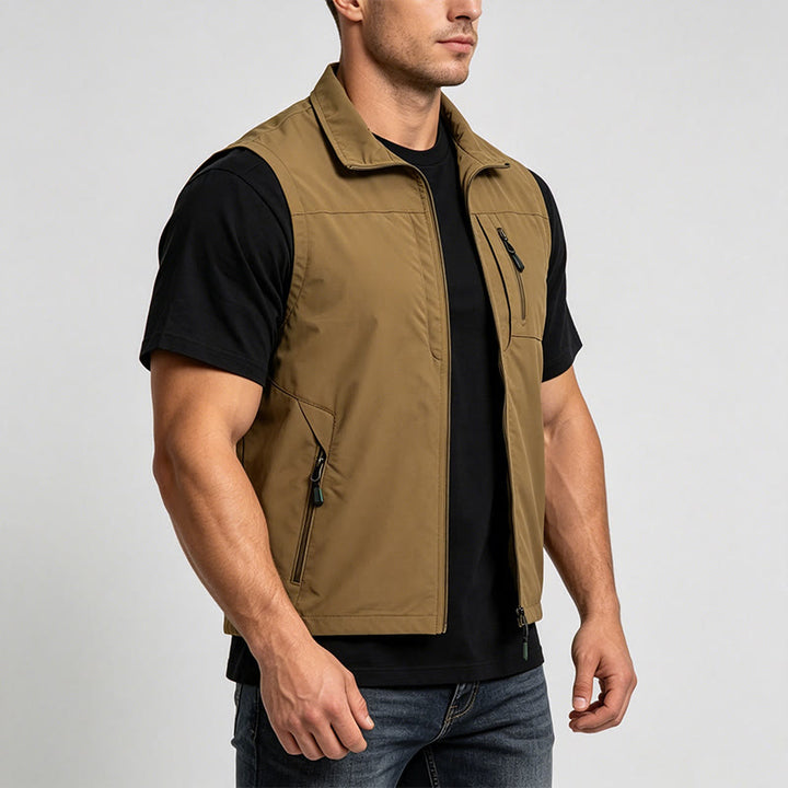Leichte, schnelltrocknende Angelweste für Herren – ideal für Outdoor-Aktivitäten. - image 2