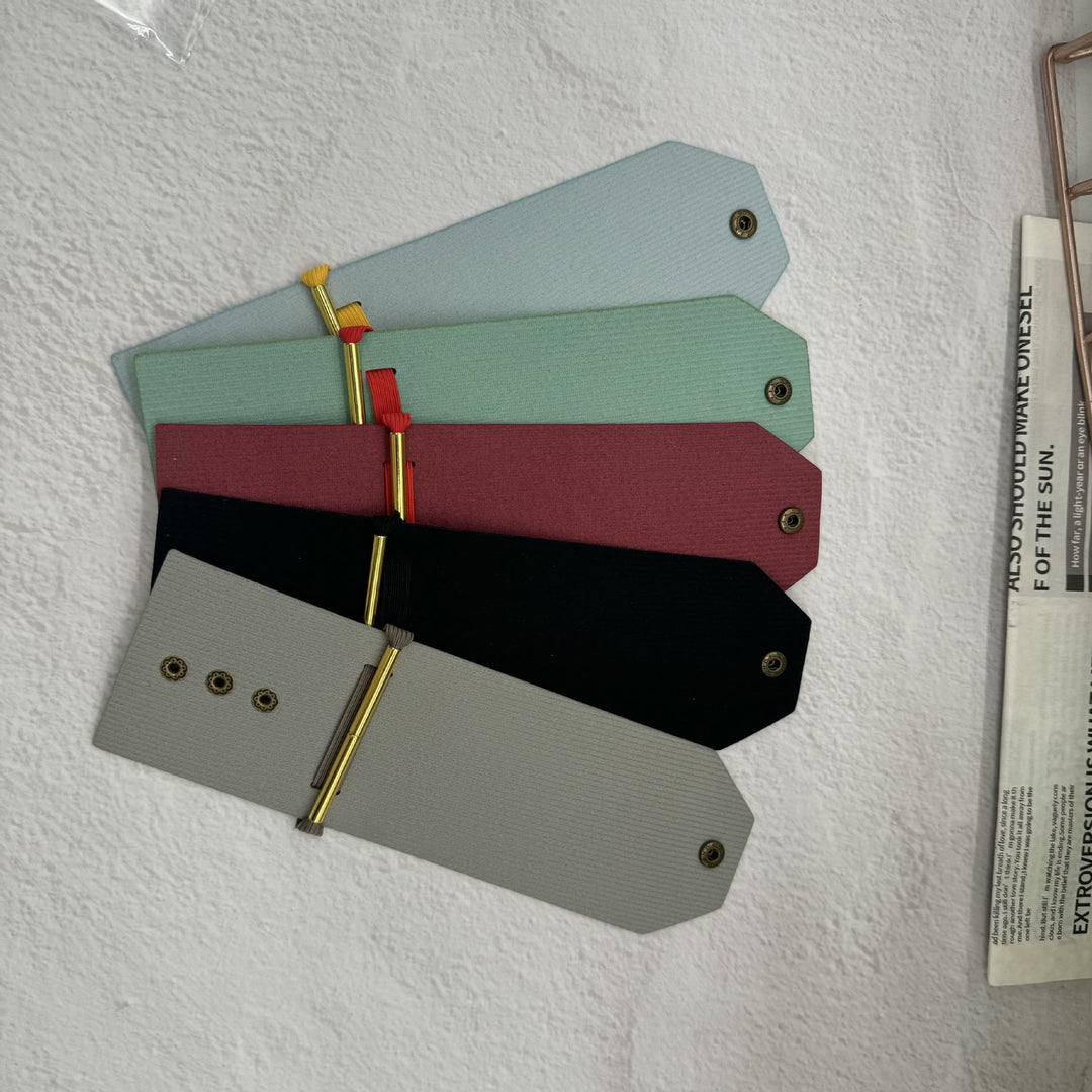 Minimalistische EDC-Geldbörse aus Leder mit Druckknopfverschluss - image 8