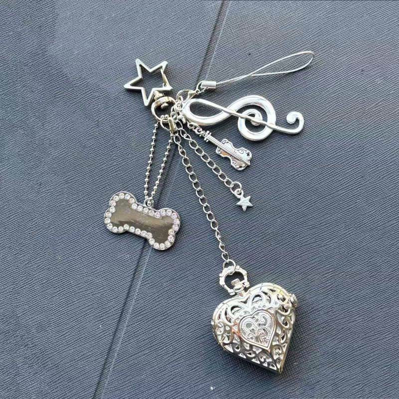 Modische Deko-Ornament-Taschenuhr mit Anhängern - Stil Nr. 4 - image 9