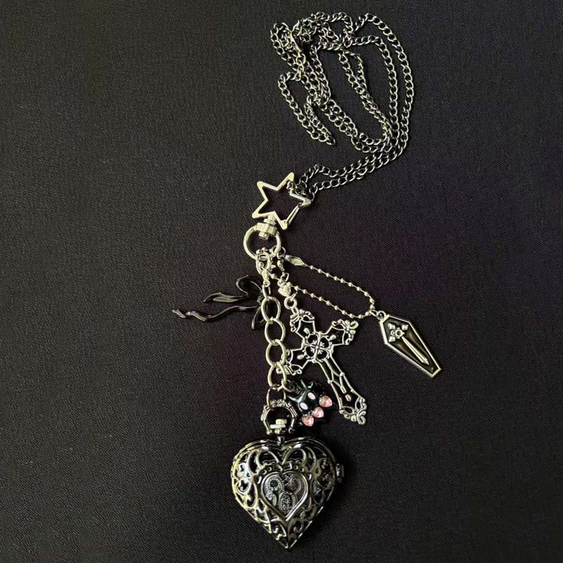 Modische Deko-Ornament-Taschenuhr mit Anhängern - Stil Nr. 21 - image 26