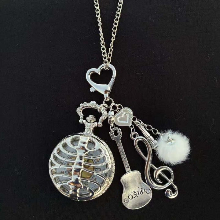 Modische Deko-Ornament-Taschenuhr mit Anhängern - Stil Nr. 18 - image 23