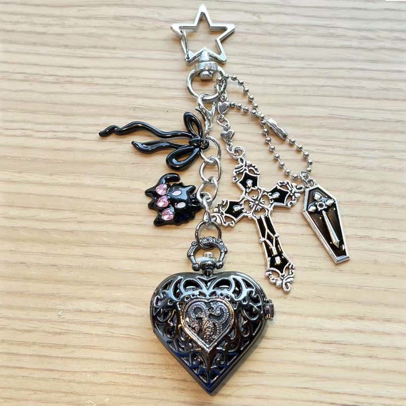 Modische Deko-Ornament-Taschenuhr mit Anhängern - Stil Nr. 20 - image 25