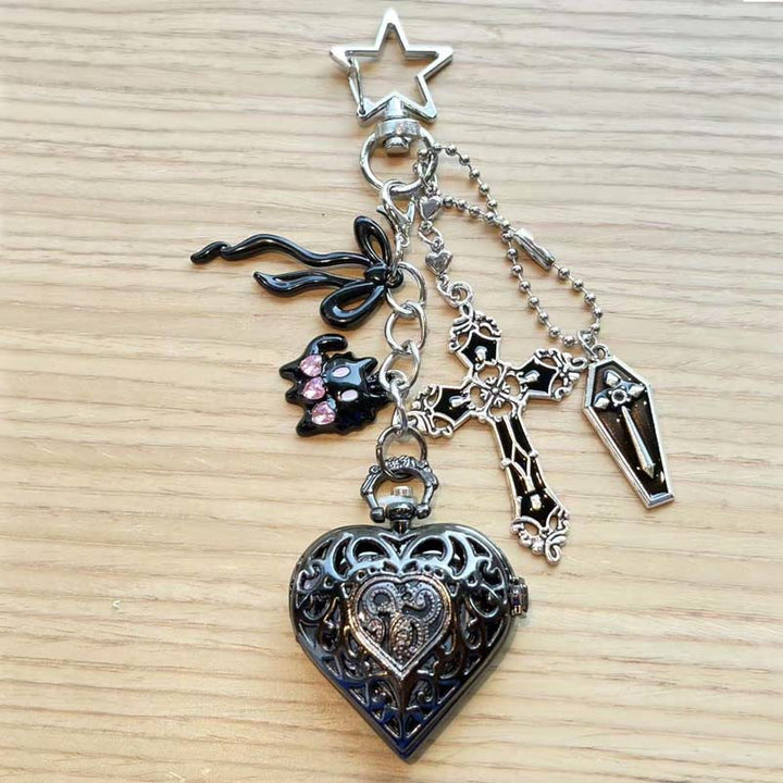Modische Deko-Ornament-Taschenuhr mit Anhängern - Stil Nr. 20 - image 25