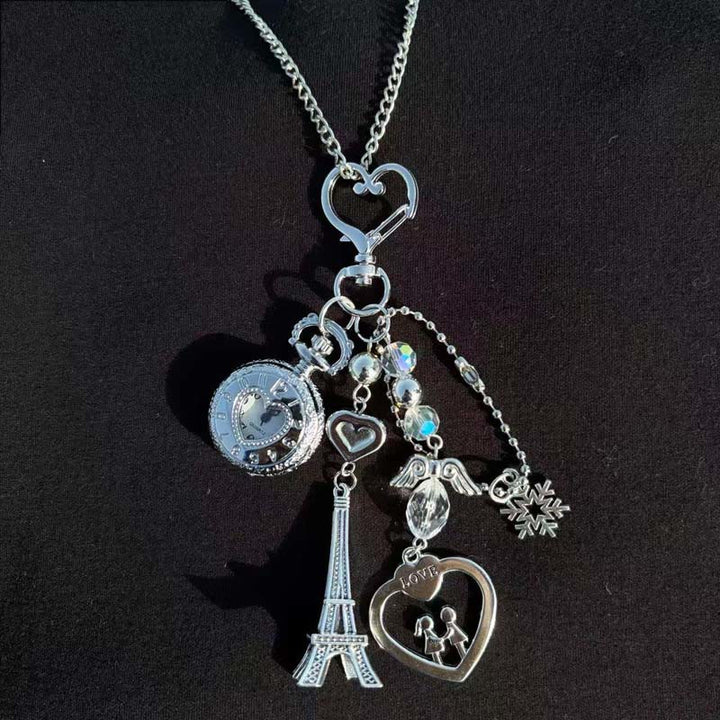 Modische Deko-Ornament-Taschenuhr mit Anhängern - Stil Nr. 19 - image 24