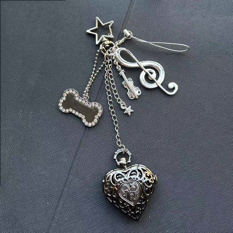 Modische Deko-Ornament-Taschenuhr mit Anhängern - Stil Nr. 6 - image 11