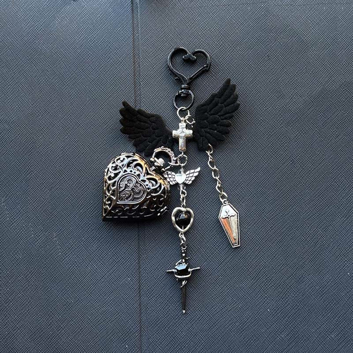 Modische Deko-Ornament-Taschenuhr mit Anhängern - Stil Nr. 7 - image 12