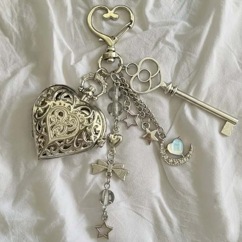 Modische Deko-Ornament-Taschenuhr mit Anhängern - Stil Nr. 1 - image 0