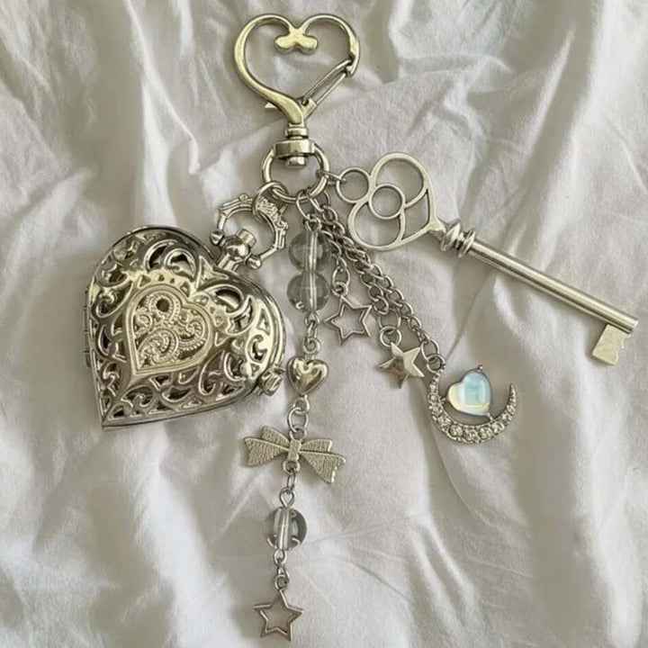 Modische Deko-Ornament-Taschenuhr mit Anhängern - Stil Nr. 1 - image 0