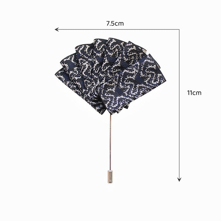 2-in-1 Anstecknadel und Einstecktuch für Herren - image 3