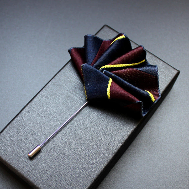 2-in-1 Anstecknadel und Einstecktuch für Herren - Stil Nr. 5 - image 7