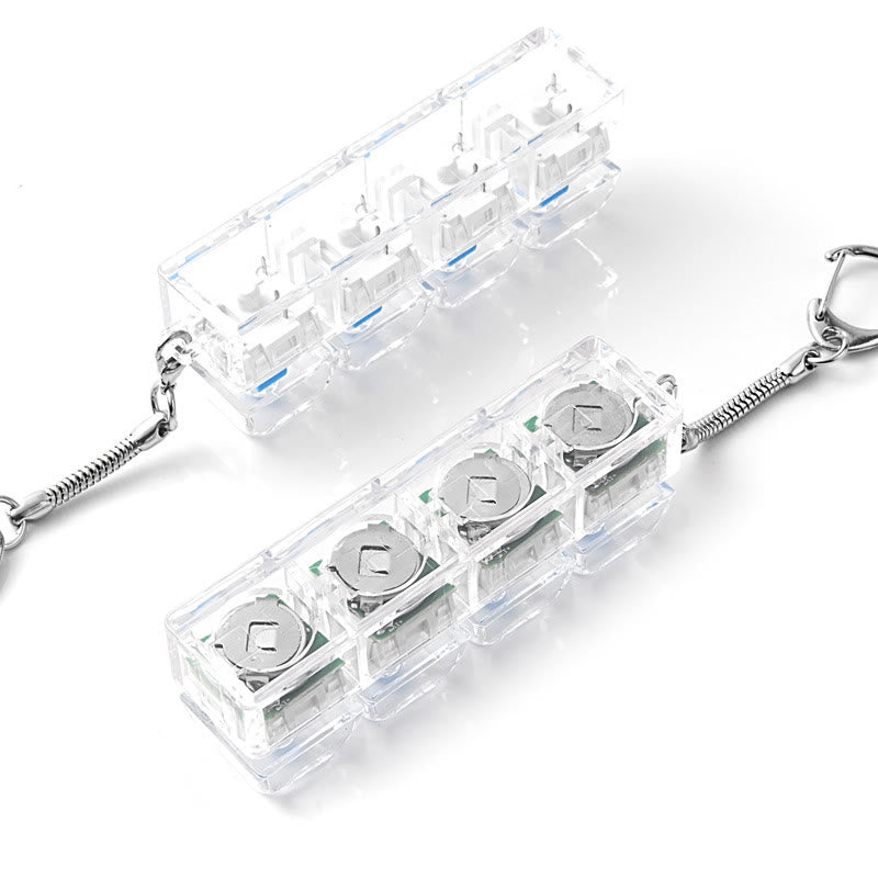 Mechanisches Tastatur-Fidget-Toy-Schlüsselanhänger zur Linderung von Angstzuständen - image 5