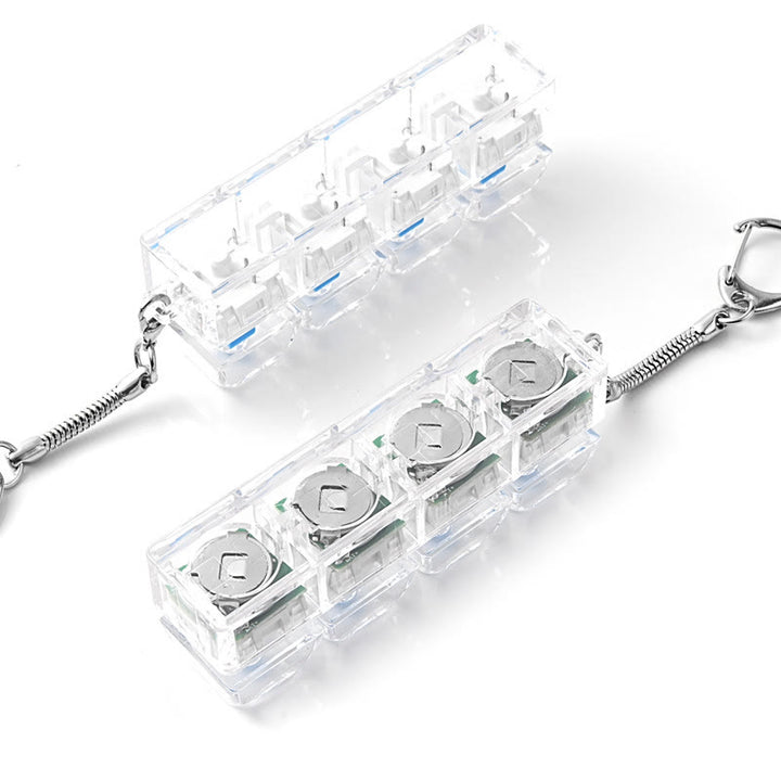 Mechanisches Tastatur-Fidget-Toy-Schlüsselanhänger zur Linderung von Angstzuständen - image 5