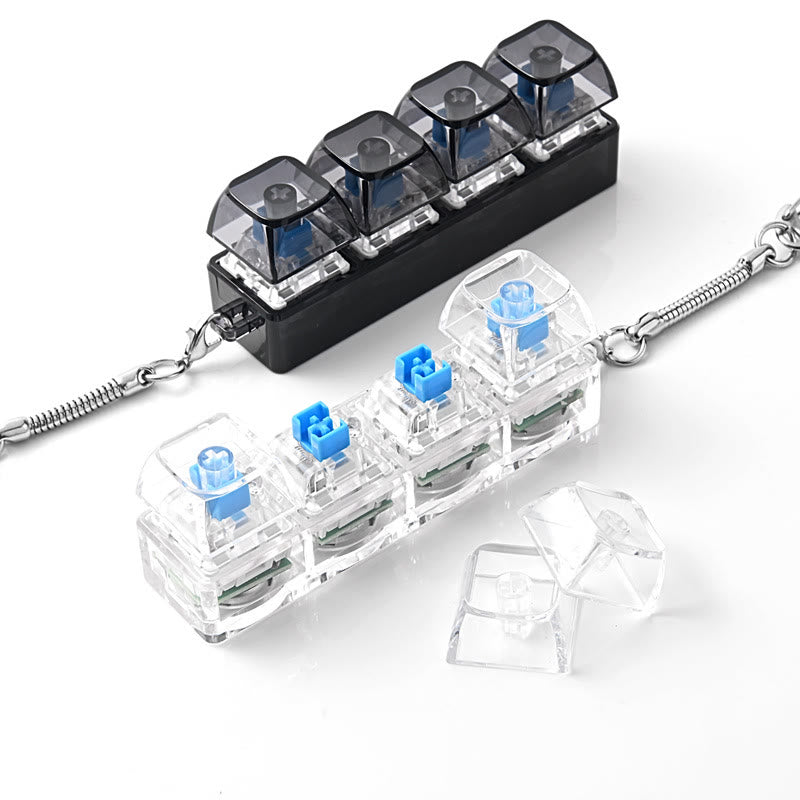 Mechanisches Tastatur-Fidget-Toy-Schlüsselanhänger zur Linderung von Angstzuständen - image 6