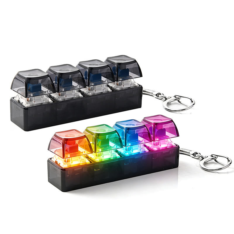 Mechanisches Tastatur-Fidget-Toy-Schlüsselanhänger zur Linderung von Angstzuständen - image 1