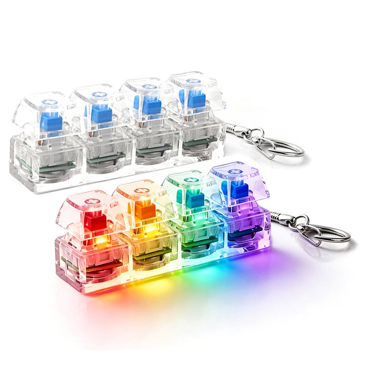 Mechanisches Tastatur-Fidget-Toy-Schlüsselanhänger zur Linderung von Angstzuständen - image 2