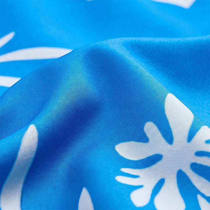 Lässiges Herrenhemd mit Blumen- und Blätterprint für den Sommerurlaub - image 5