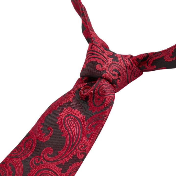 Herren-Allround-Set mit Weste im Paisley-Muster, 3-in-1-Anzugweste - image 8