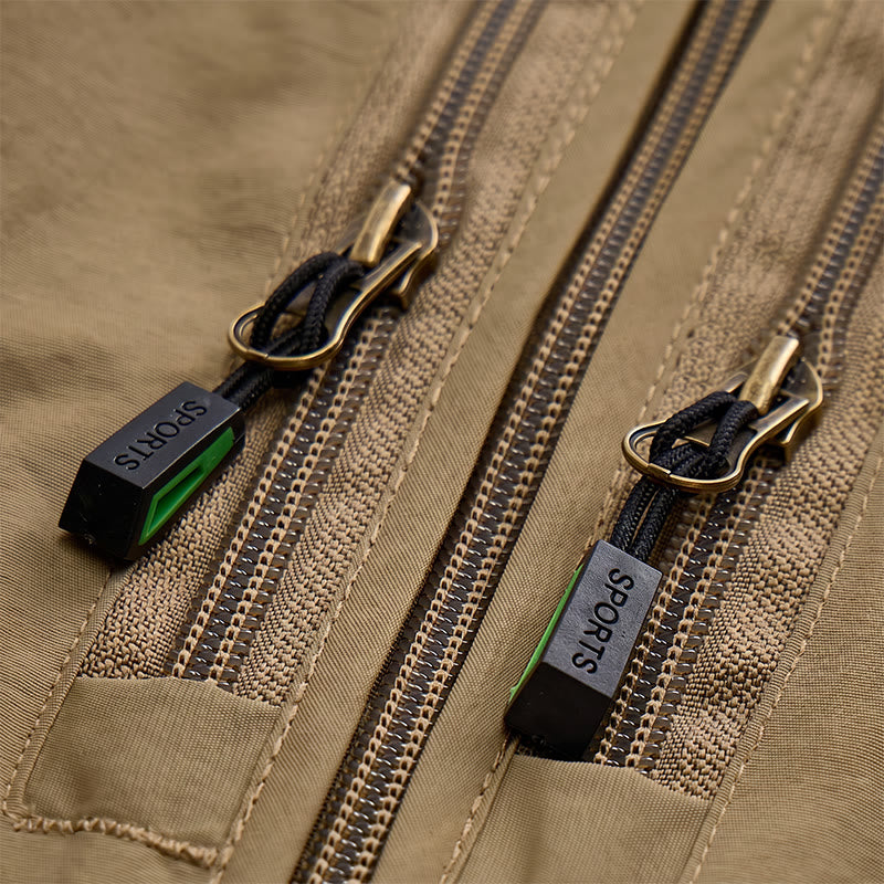 Leichte, mit mehreren Taschen ausgestattete und mit Netzgewebe gefütterte Angelweste - image 9