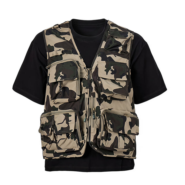 Tarn-Jagdweste mit mehreren Taschen, leichtem Netzfutter - image 9