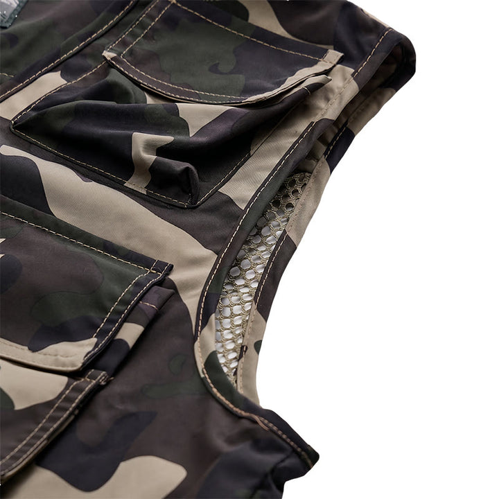 Tarn-Jagdweste mit mehreren Taschen, leichtem Netzfutter - image 8