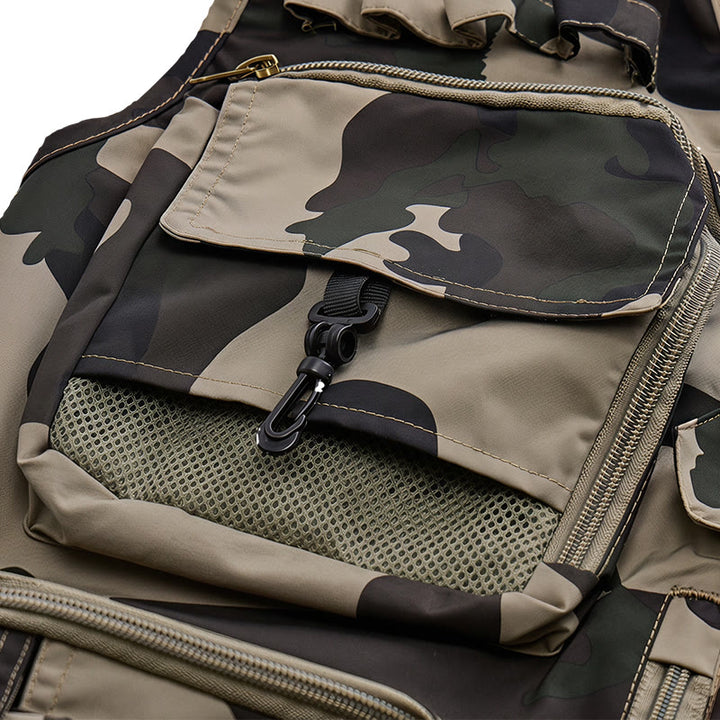 Tarn-Jagdweste mit mehreren Taschen, leichtem Netzfutter - image 6