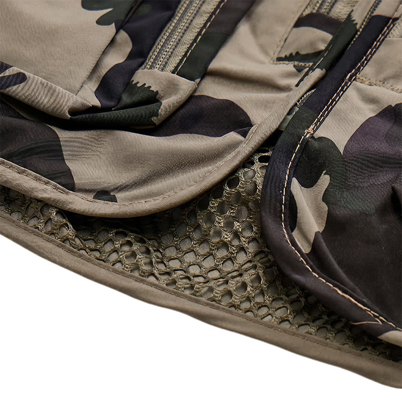 Tarn-Jagdweste mit mehreren Taschen, leichtem Netzfutter - image 7