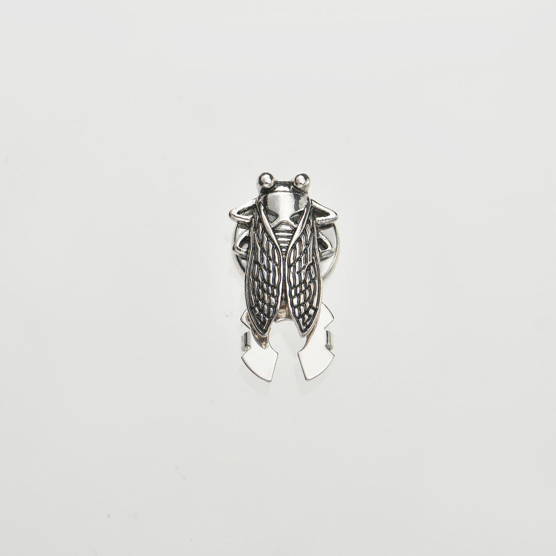 1 Paar Entomologen-Zikaden-Druckknopf-Hemdknopf-Abdeckungen - Silber - Stil Nr. 2 - image 5