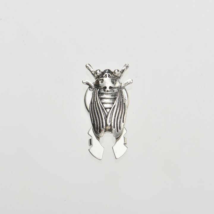 1 Paar Entomologen-Zikaden-Druckknopf-Hemdknopf-Abdeckungen - Silber - Stil Nr. 1 - image 3