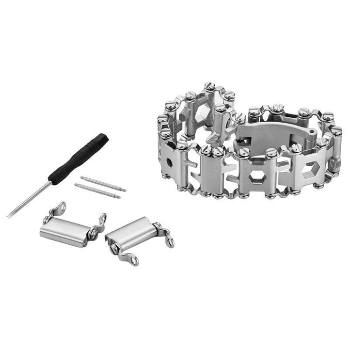 29-in-1 Tragbares taktisches Werkzeugarmband mit Schraubenschlüssel-Set - image 2