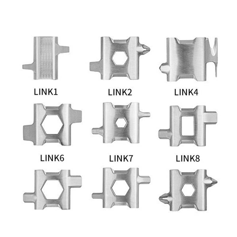 29-in-1 Tragbares taktisches Werkzeugarmband mit Schraubenschlüssel-Set - image 3