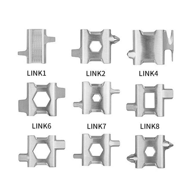 29-in-1 Tragbares taktisches Werkzeugarmband mit Schraubenschlüssel-Set - image 3