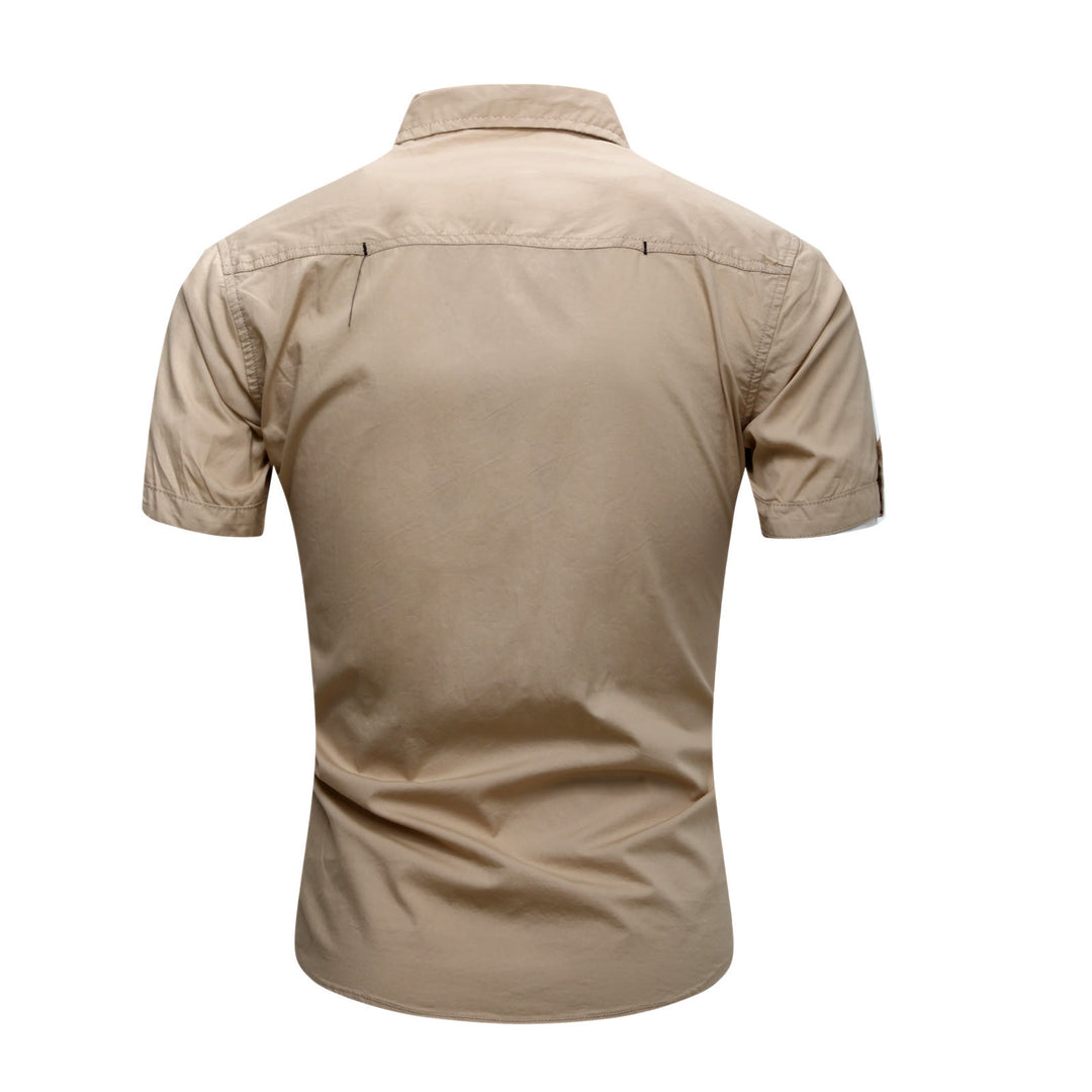 Modernes Arbeitshemd im Militärstil für Herren – ideal für Outdoor-Aktivitäten - image 12