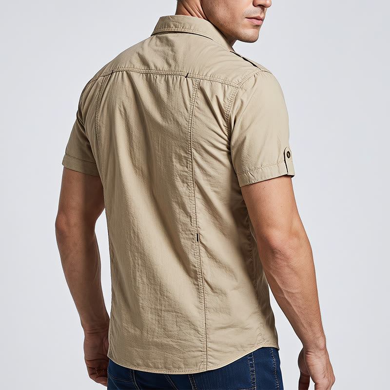 Modernes Arbeitshemd im Militärstil für Herren – ideal für Outdoor-Aktivitäten - image 2