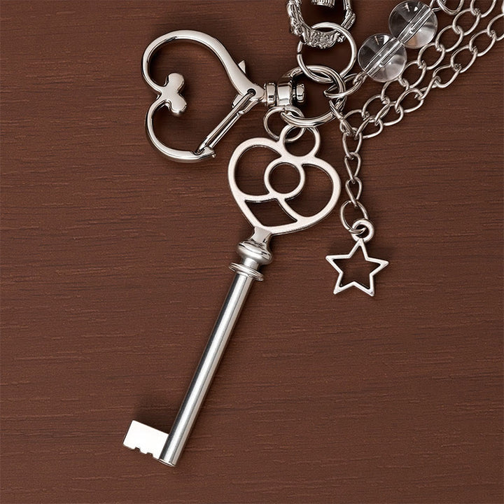 Modische Deko-Ornament-Taschenuhr mit Anhängern - image 6