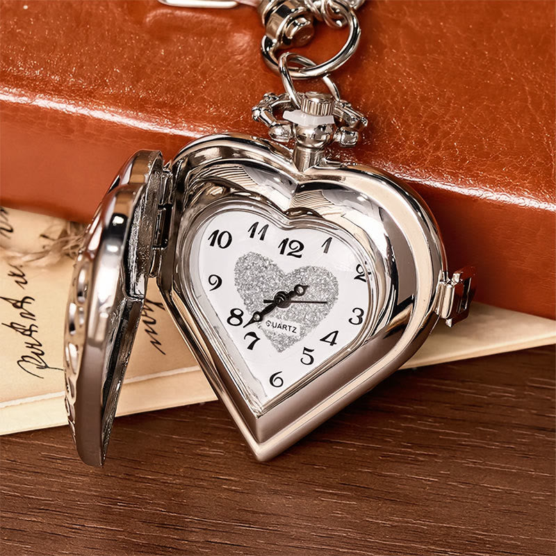 Modische Deko-Ornament-Taschenuhr mit Anhängern - image 3