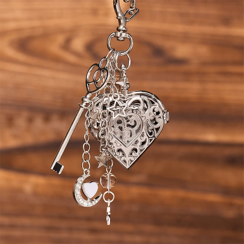 Modische Deko-Ornament-Taschenuhr mit Anhängern - image 1