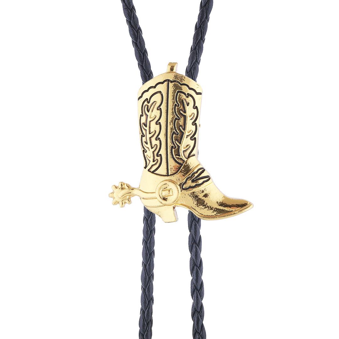 Western Vintage Cowboy Stiefel Bolo Krawatte - image 4