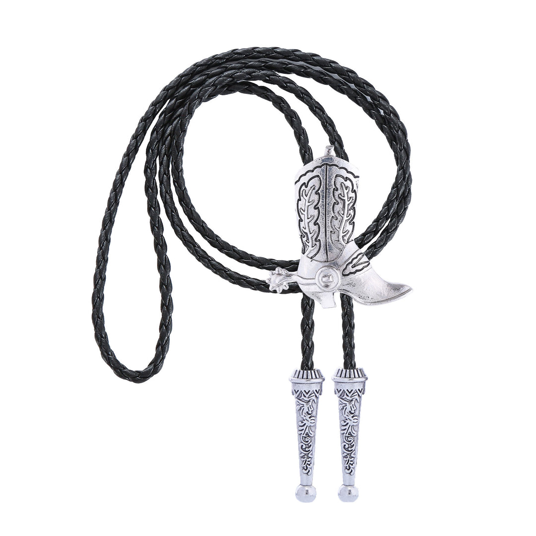 Western Vintage Cowboy Stiefel Bolo Krawatte - image 10