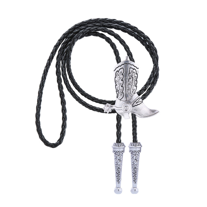 Western Vintage Cowboy Stiefel Bolo Krawatte - image 10