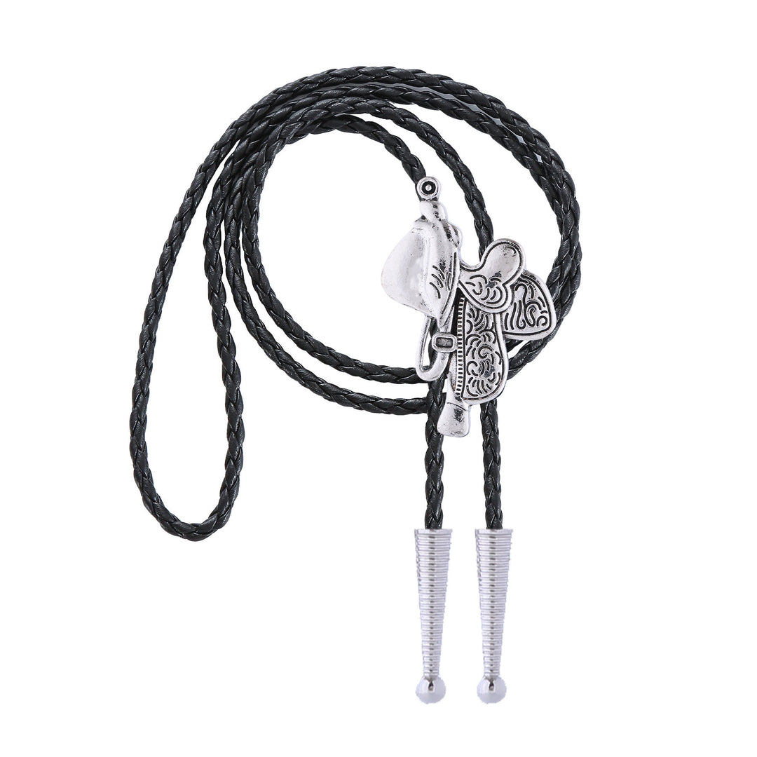 Vintage Pferdesattel Bolo Krawatte  - image 6