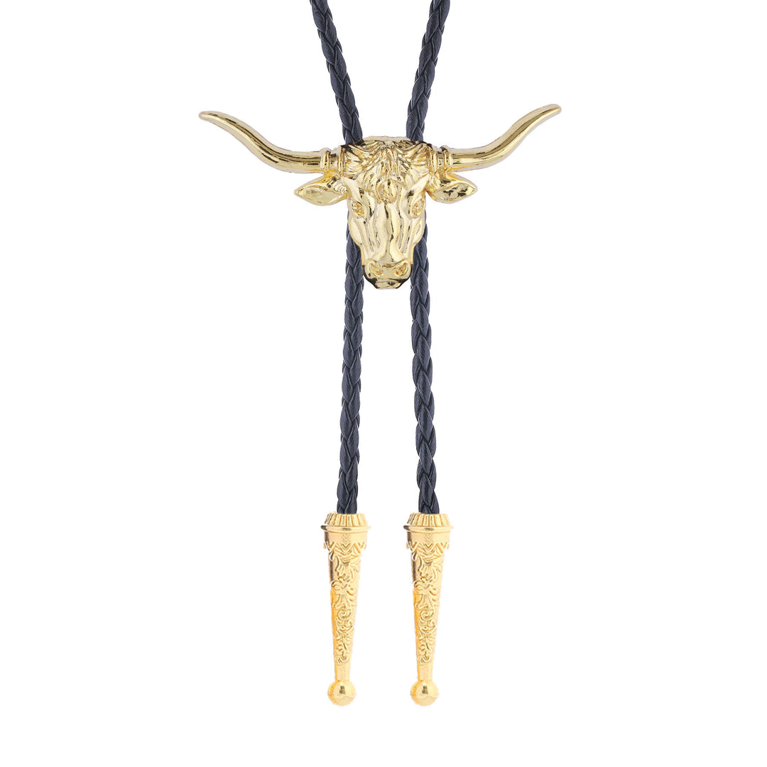 Bolo-Krawatte mit dem Spirit-Motiv des Western Longhorn Bulls - image 13