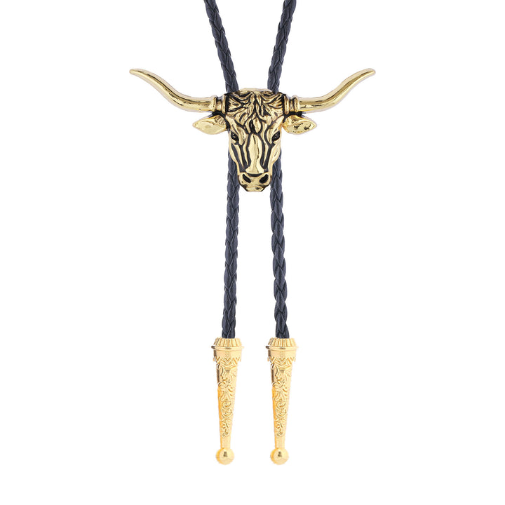 Bolo-Krawatte mit dem Spirit-Motiv des Western Longhorn Bulls - image 10